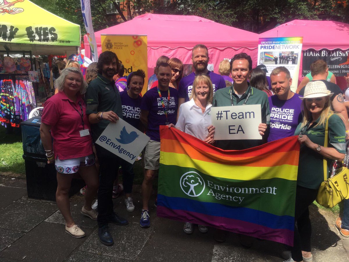 We work closely with our partners <a href="/gmpolice/">Greater Manchester Police</a> during incidents, so it's great to support each other at #SparkleWeekend too! #PoliceWithPRIDE