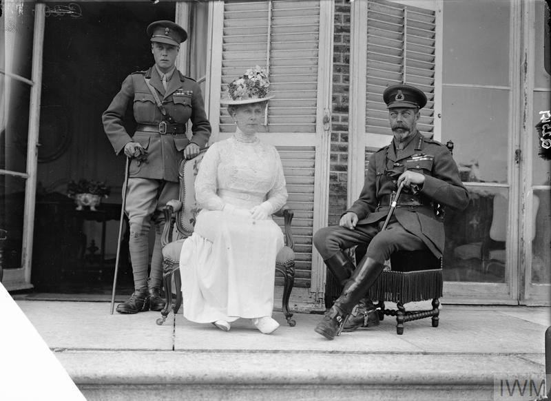 Jul 7, 1917 britain's king v, queen mary, and edward, prince