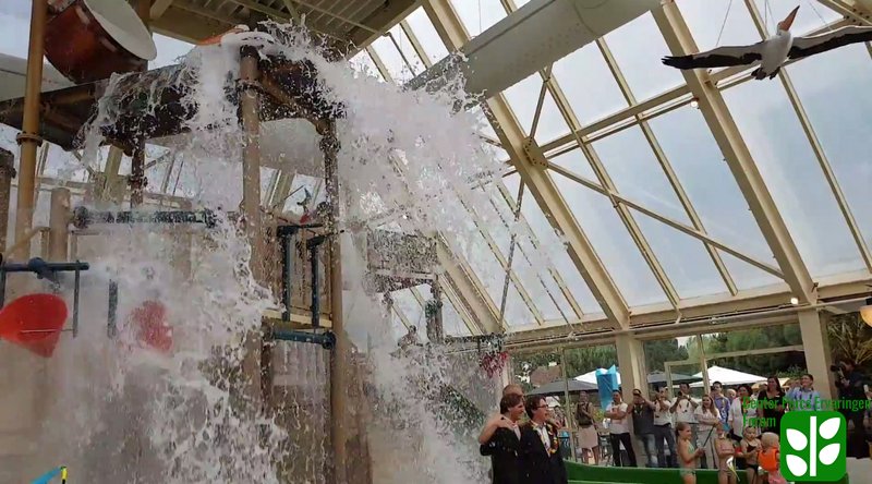 CPhotnews's tweet image. Het nieuwe Water Playhouse van @CPPortZelande is officieel geopend door @mvdweijden!!