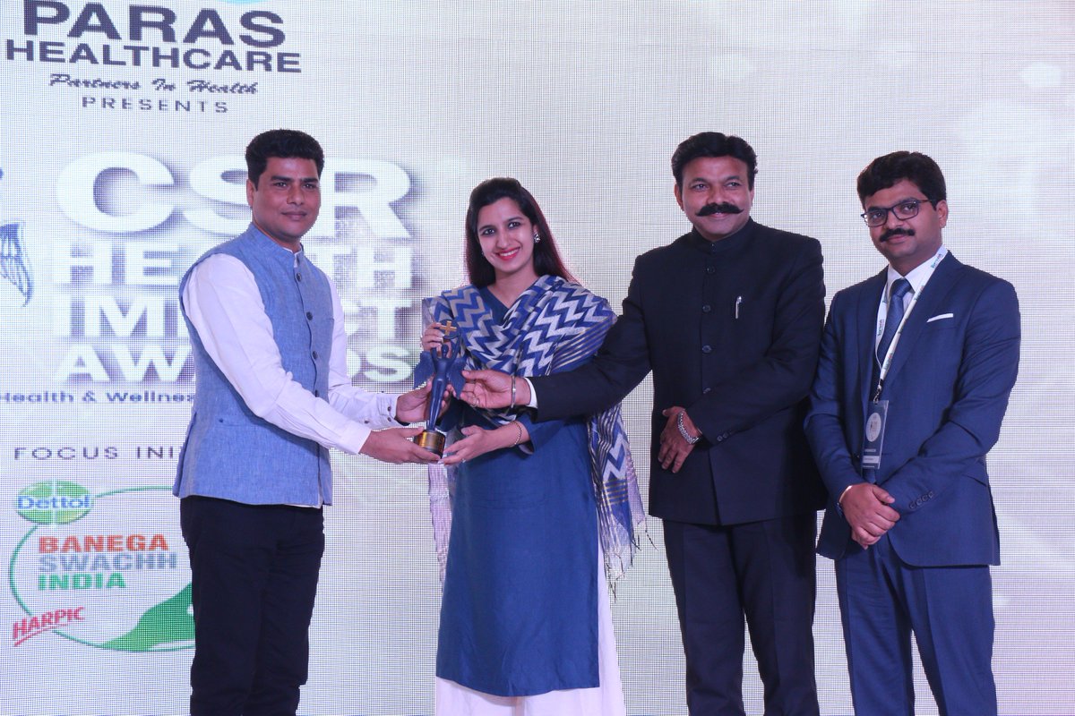 CSRHealthAwards's tweet photo. Congrats Neemrana Group of Hotels for winning the Health Awareness Campaign of the Year. #CSRHealthAwards #CSRforHealth https://t.co/klBWsJFrOh