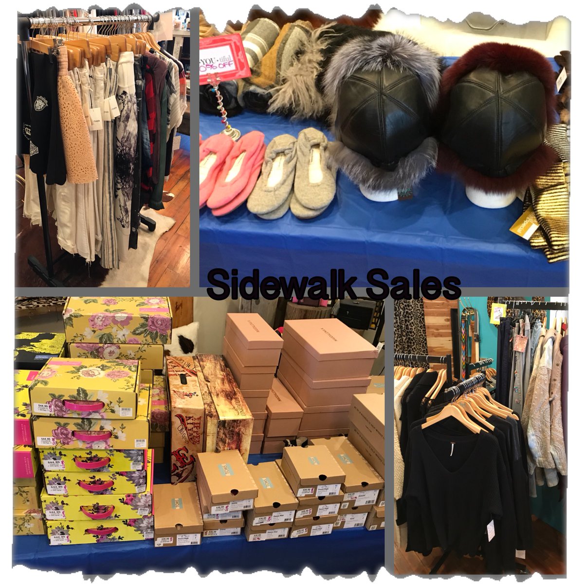 WynkHastings's tweet photo. Don't Forget!!! #sidewalksales in #downtownhastings Today!!! Many items at 50% off at Wynk #boutique 😉 #everyonelovesasale😍 #shopwynk #shop https://t.co/hJb3JXtsCb