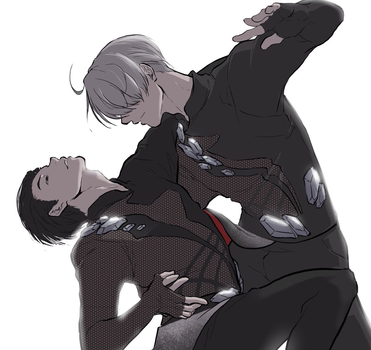 DrawVeryLittle's tweet photo. Eros with me.
#yoi #yurionice #victuuri #victornikiforov #yurikatsuki #myart https://t.co/CiT7fgGeJt