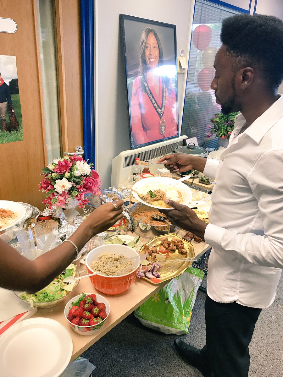 CeleStevenage's tweet photo. Celebrating With Foods From Around The World...#Stevenage #Community #ShermaBatson https://t.co/HpQN7sQjci