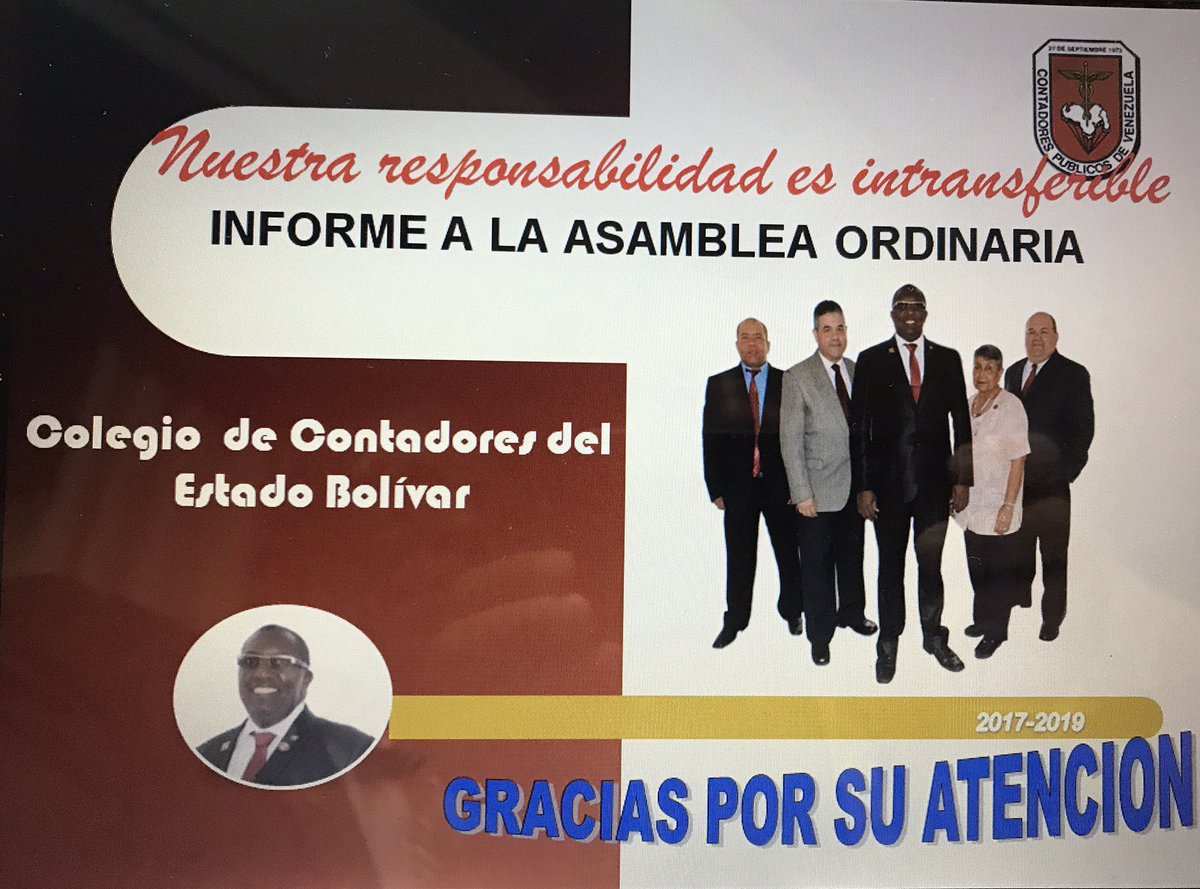 raulgilarias's tweet photo. Hoy trabajando x el GREMIO de Contadores,Asamblea Ordinaria del @ccpebolivar @FccpvOficial @eltributario @igorwilliams @wlagc @luisveloznet https://t.co/2hd54Gadid