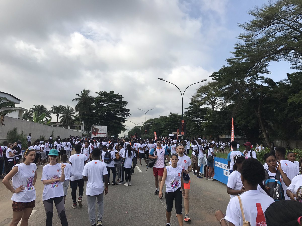 SmartTrafficCI's tweet photo. #happyrun. Éviter Latrille Eglise St Jean-Hotel Ivoire! 
#SmartTraffic  #SmartTrafficCI #CIV #cotedivoire #Team225 https://t.co/XngSKQ66Z9