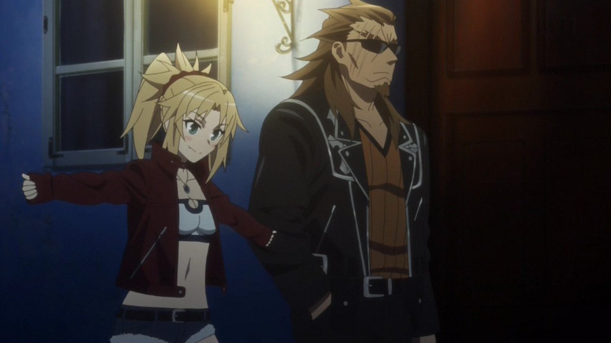 たけ坊 ウマ娘3rd参加予定 On Twitter Fate Apocrypha 2話 感想 モーさんと獅子劫のコンビが凄い親子感があって微笑ましい 同じセイバーのすまないさんの方がギスギスしてただけに ジャックも出てきてopでモーさんと戦ったけどfgo4章みたいに早々に退場しないか心配 汗