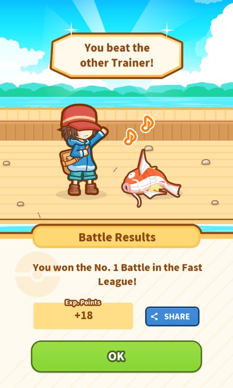 JohnPendleton99's tweet image. Take that!
My precious Magikarp
jumped 72.45 m and won! #Magikarp koiking.jp/r/