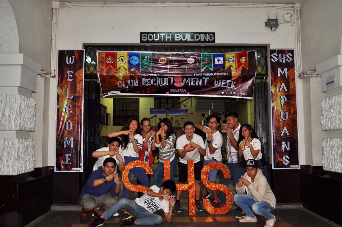 MapuaSHSSC's tweet photo. Hi SHS Mapúans!
Thank you for making this years Club Recruitment Week a successful event!
#ClubRecWeek2017
#MapúaSHS1718 https://t.co/KM40R06Mth