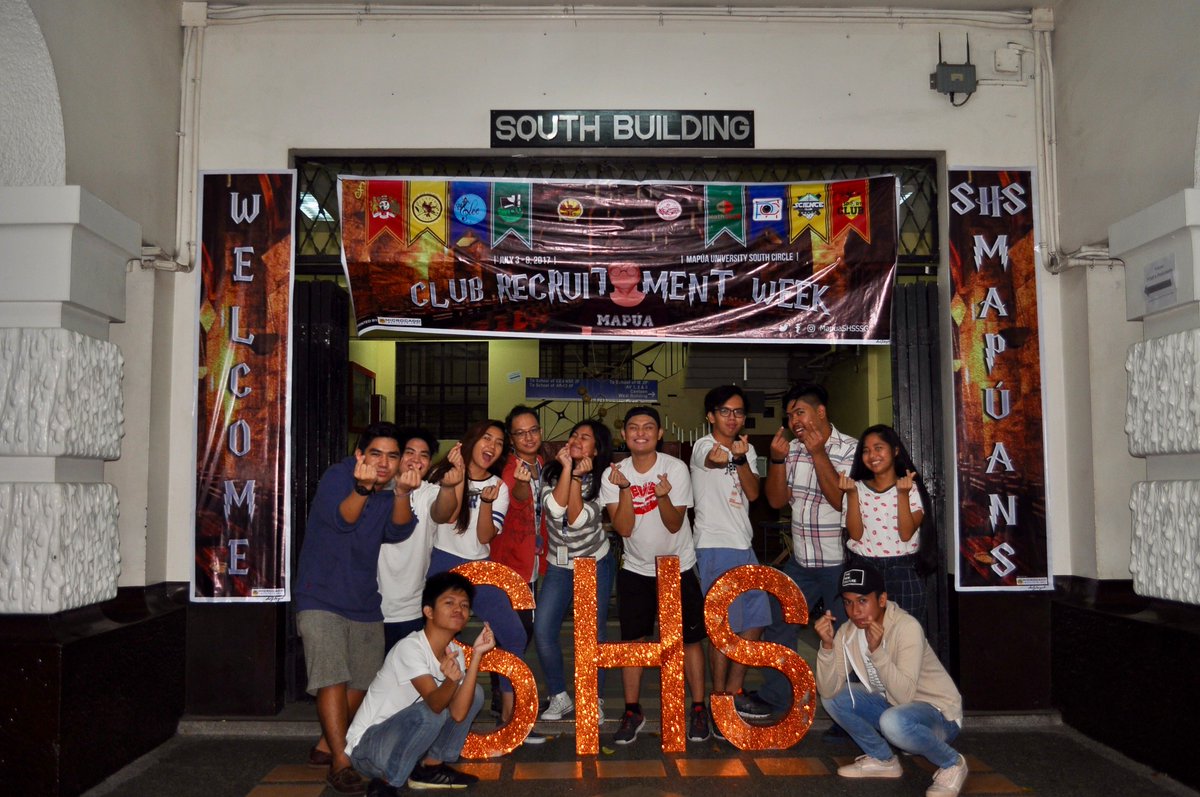 MapuaSHSSC's tweet photo. Hi SHS Mapúans!
Thank you for making this years Club Recruitment Week a successful event!
#ClubRecWeek2017
#MapúaSHS1718 https://t.co/KM40R06Mth
