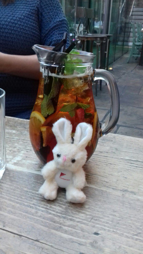 liz_testa's tweet photo. CLEAPSS Bunny Pimms o'clock@liz_testa @CLEAPSS @ASETechs https://t.co/C0qSzUMYCe
