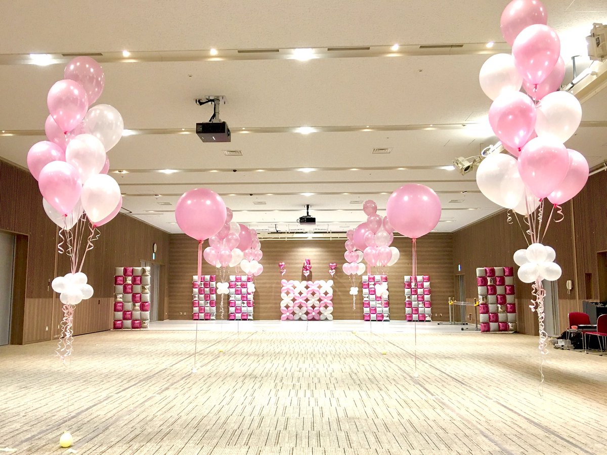 バルーンの花道