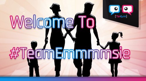 @krazyB1990 Welcome to a great team! We are here to grow! Lets all have fun! #TeamEmmmmsie