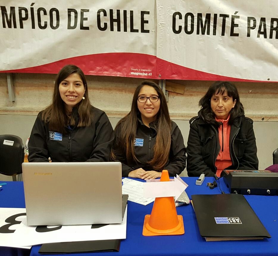 ENABOFEBACHILE's tweet photo. #Liga #BSR Oficiales de Mesa Varinia Leiva-Daniela Jeria-Elizabeth Cabezas @paralimpicoCHI @_IWBF #febapach @FebaChile https://t.co/X2eKl1ZO6A