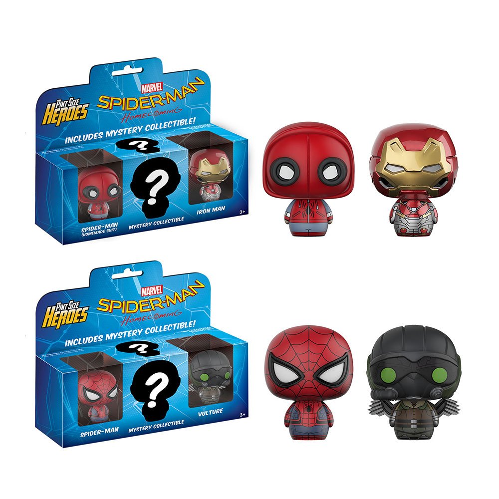 Funko's tweet photo. RT &amp; follow @funko for the chance to win a Spider-Man Pint Size Heroes 3-pack prize pack! https://t.co/IS7ecmF6DK