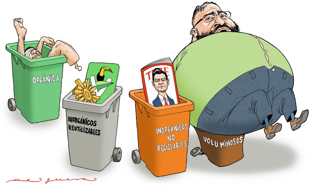 ahelguera's tweet photo. ¡Atentos! A partir de hoy hay que separar la basura: https://t.co/xLJOCF525K