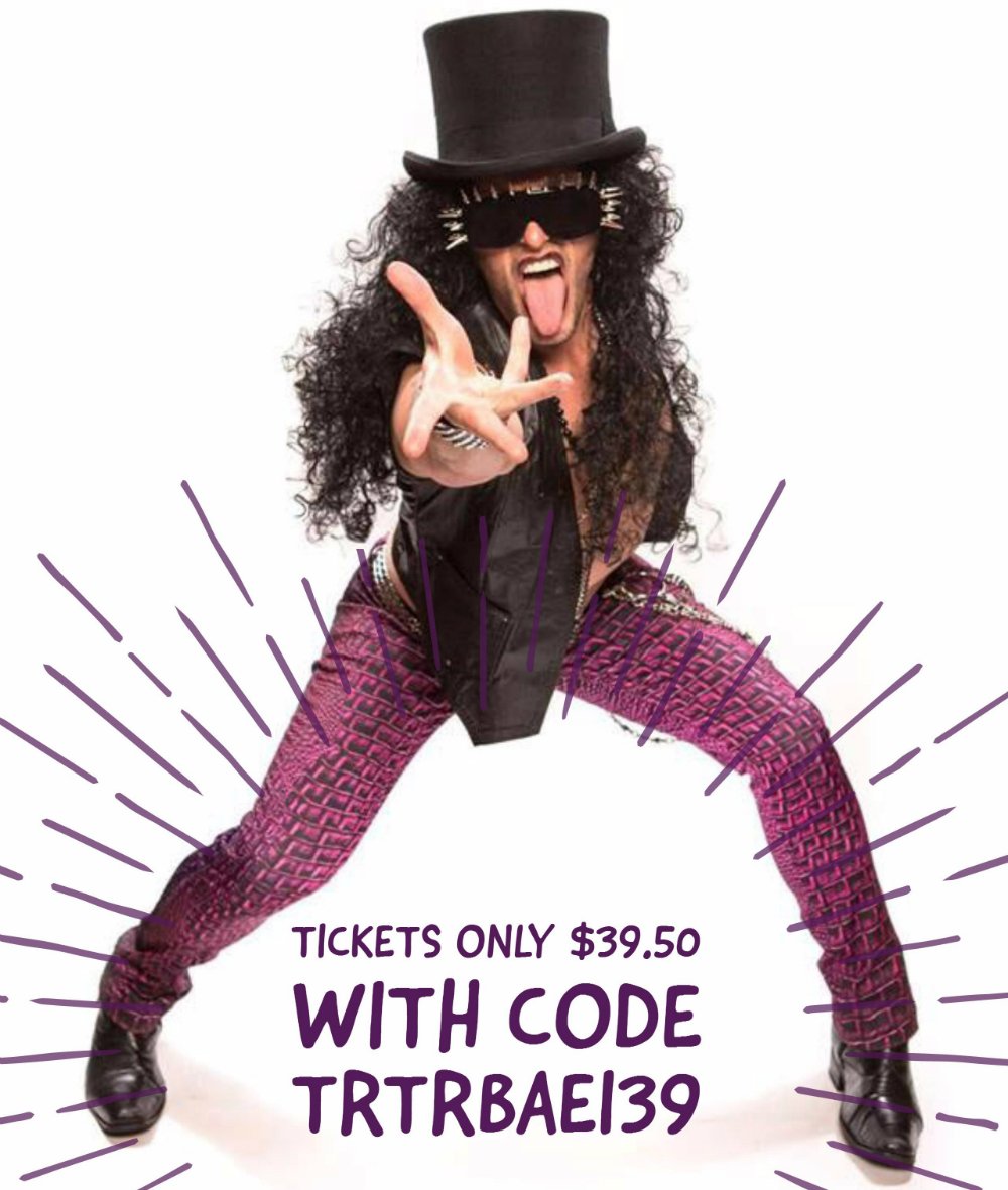 TheatreRowNYC's tweet photo. Spend this weekend with the Hound Dog clan at ATTACK OF THE ELVIS IMPERSONATORS! Use code TRTRBAEI39 for a special discount! #AttackMusical https://t.co/dEhM7bykZj