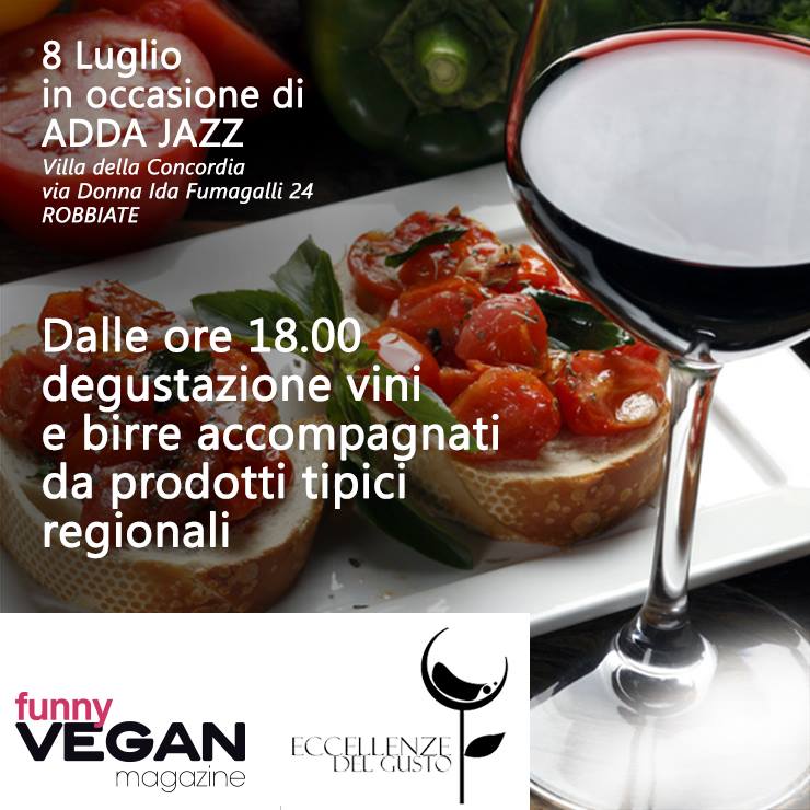 FunnyVegan's tweet photo. Vi aspettiamo stasera con #EccellenzeDelGusto a #Adda #Jazz presso #Robbiate con ottima #musica e eccellente #cibo! #vegan #fame #apericena https://t.co/x464UNrARY