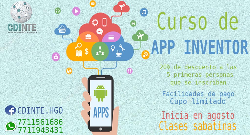 cdinte_hgo's tweet photo. Aprende a desarrollar Aplicaciones Móviles. Clases sabatinas.
 ¡Inscríbete ya! Aprovecha, 20% de descuentos a las primeras 5 personas. https://t.co/97FbIZy0rb