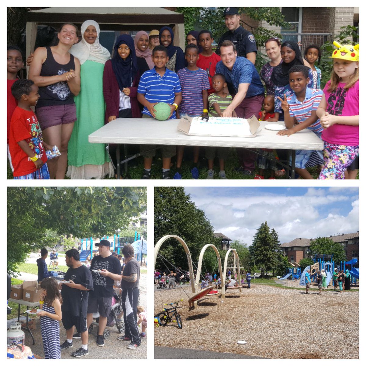 MathieuFleury's tweet photo. On célèbre les gradués avec une belle fête communautaire à #StrathconaHeights #LoveOtt https://t.co/zuVEXuwLct
