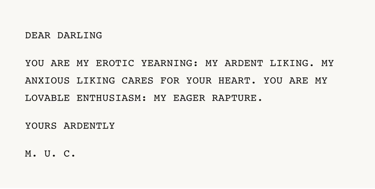 NewYorker's tweet photo. Long before artificial intelligence came into its own, Christopher Strachey taught a computer to write love letters https://t.co/i5Pdclmeuv https://t.co/f4nvFe3FHy