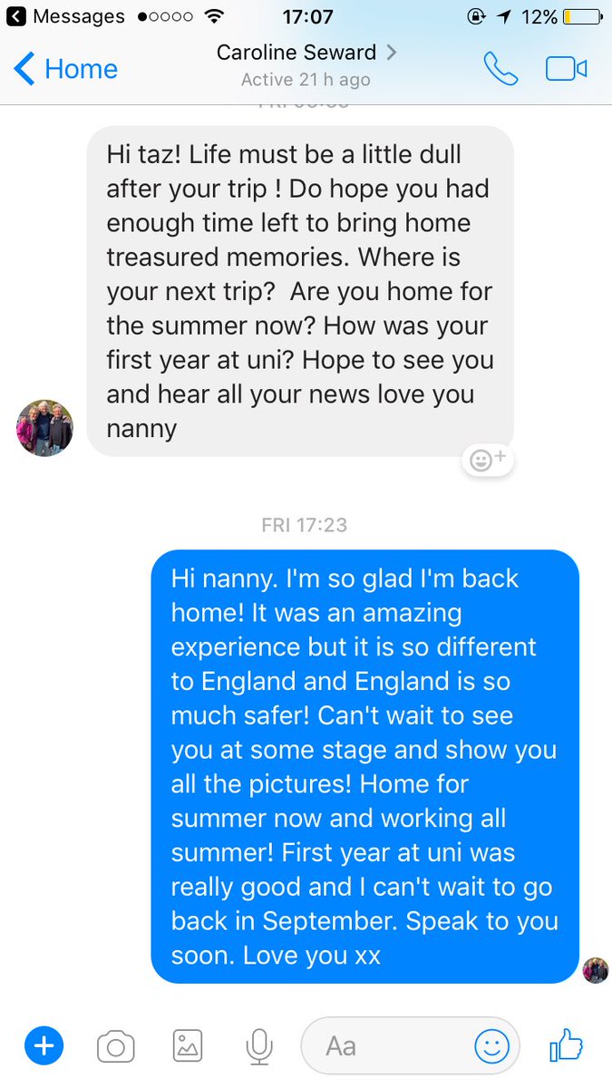 natassiaanne's tweet image. Honestly nan air me for 2 weeks then start a convo and don't continue. What is the point, r u even my nan??? #rejectedAGAIN