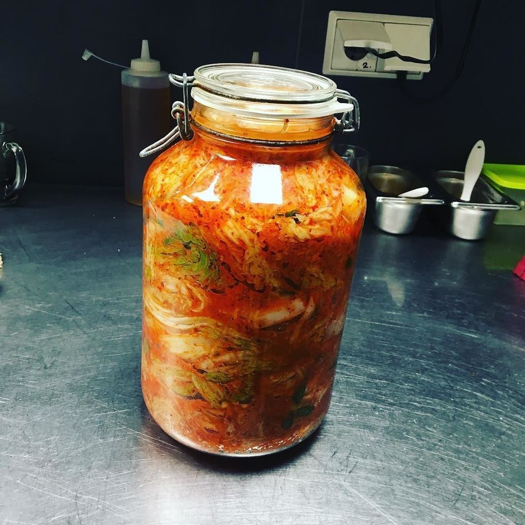 SukiAhri's tweet photo. Thx @mun_restaurant for that huge jar of #kimchi for my mom's birthday! #kimchiislove #김치 #lovemymom #justasianthi… https://t.co/vLn8IoNL5l https://t.co/zrdLdLGRgV