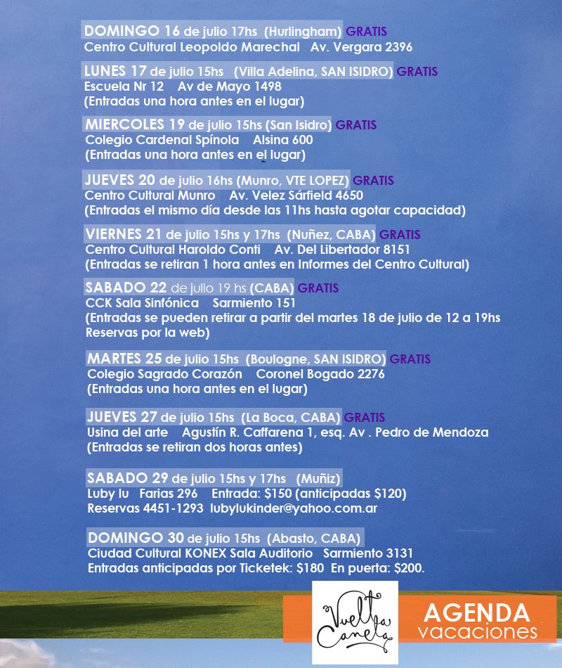 VUELTA CANELA tweet media