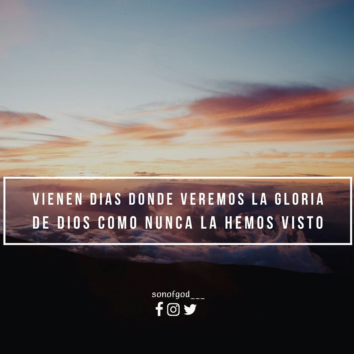 HijodeDios____'s tweet photo. Vienen dias gloriosos, no te desanimes, vienen nuevas fuerzas.

Lo puedes creer? https://t.co/AcKmytHBL0