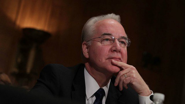 thehill's tweet image. JUST IN: Trump&apos;s Health Secretary accused of misusing campaign money to push for his Cabinet confirmation hill.cm/a15iMYr