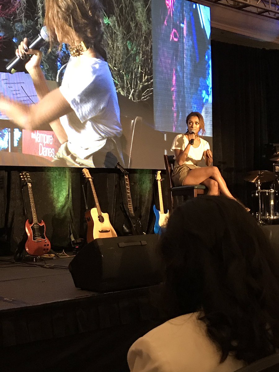 DianeAlberts's tweet photo. One of Kat's favorite seasons to film was the prison world with Ian. #tvdnj https://t.co/MVzpQzkDBO