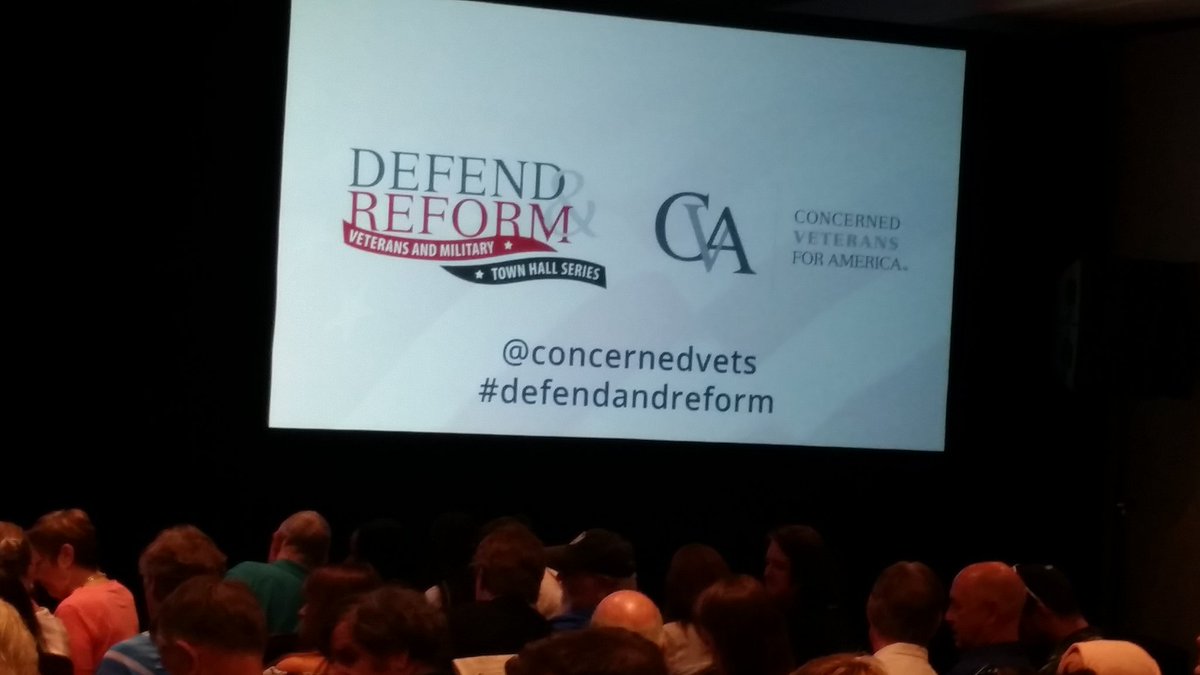 KPRC2RoseAnn's tweet photo. Crows gather for Sen. Ted Cruz in Houston for Defend &amp; Reform Town Hall- reform for vet. healthcare @ConcernedVets #DefendandReform @KPRC2 https://t.co/5Hwxi87ahg