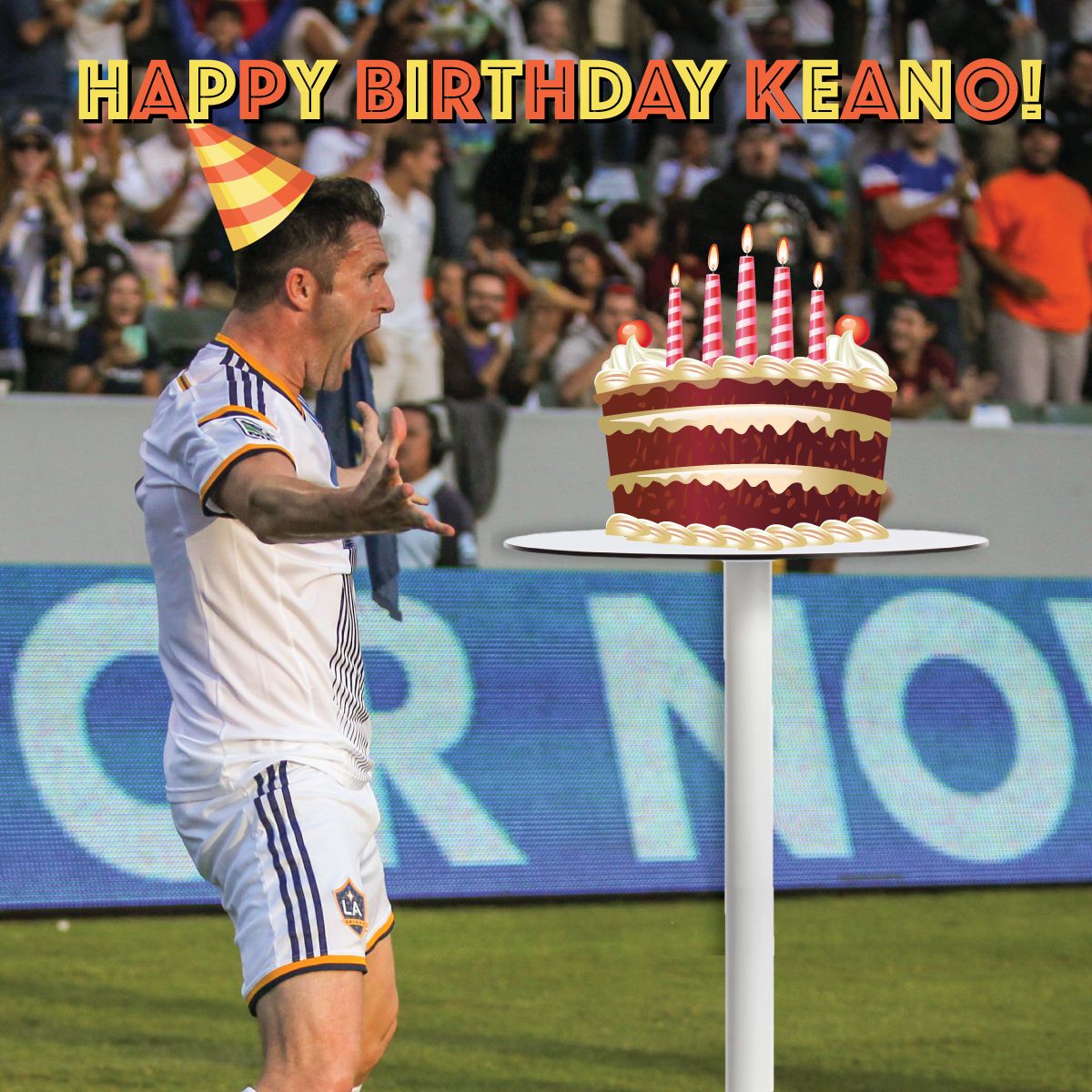  \" Happy birthday to legend Robbie Keane!   \" 