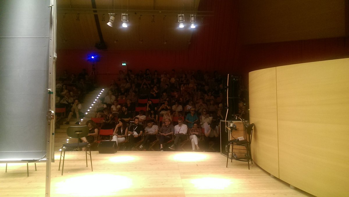 #iopartecipo dal backstage del bell'auditorium de L'Aquila.