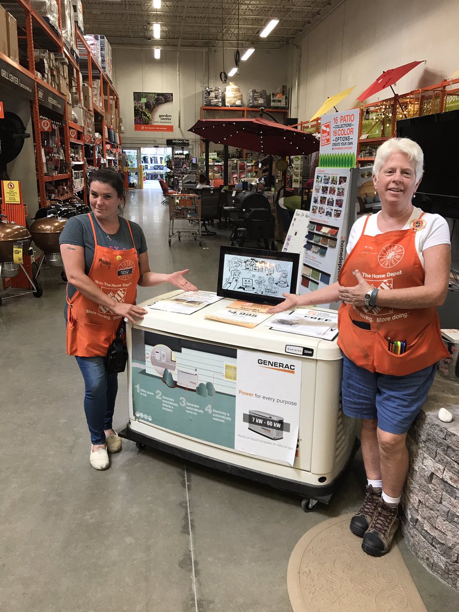 Karen and Candy pushing Whole Home Generators today!!! <a href="/DougBischoffDSM/">Douglas Bischoff</a> <a href="/SpecialtyTeam8/">Specialty team 8</a>