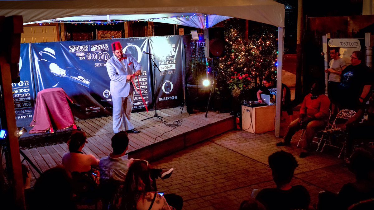inDCentarts's tweet photo. @SwamiYoMahmi, Harley Newman, and @NelsonLugo in PALACE OF ODDITEASE @galleryoonh! More pics and videos on the way! #sideshow #magic https://t.co/3xJAruVs57