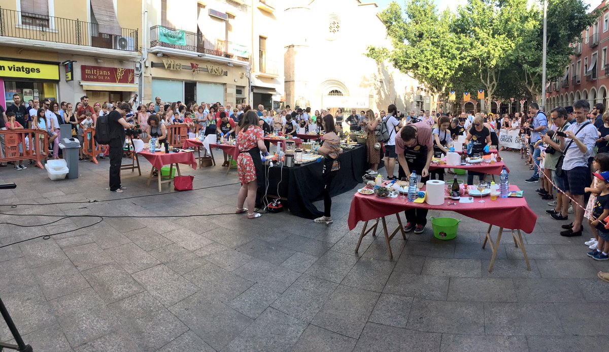 Primer Concurs Culinari Cuinetes #VijazzPenedès organizado por <a href="/AmetllerOrigen/">Ametller Origen</a> #GolafresenAcción #gastronomía
