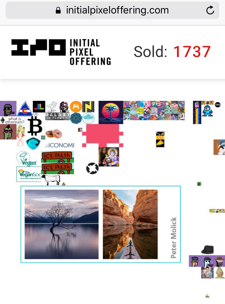 ArtOnBlockchain's tweet image. Today we launch the world's first blockchain real estate based art gallery with @PixelOffering! #blockchain #ethereum #blockchainart