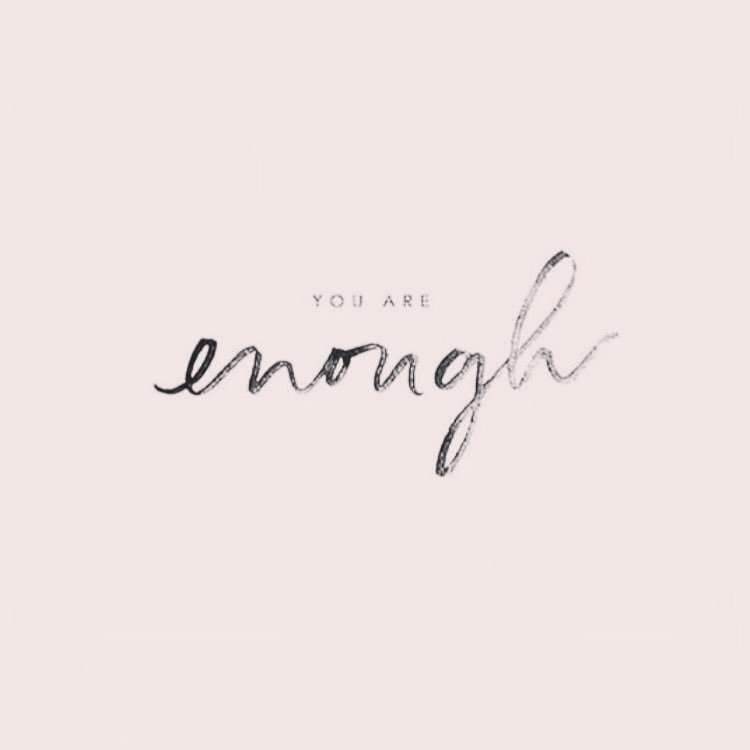 You are an incredible person, you shouldn't let criticism bring you down, smile, because #youareenough!#personaldevelopment #personalgrowth