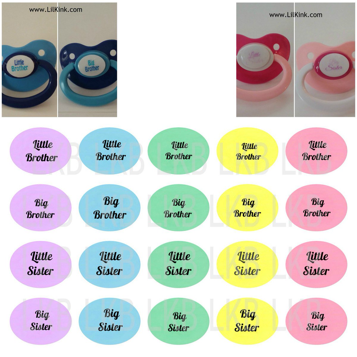 custom pacifiers for littles