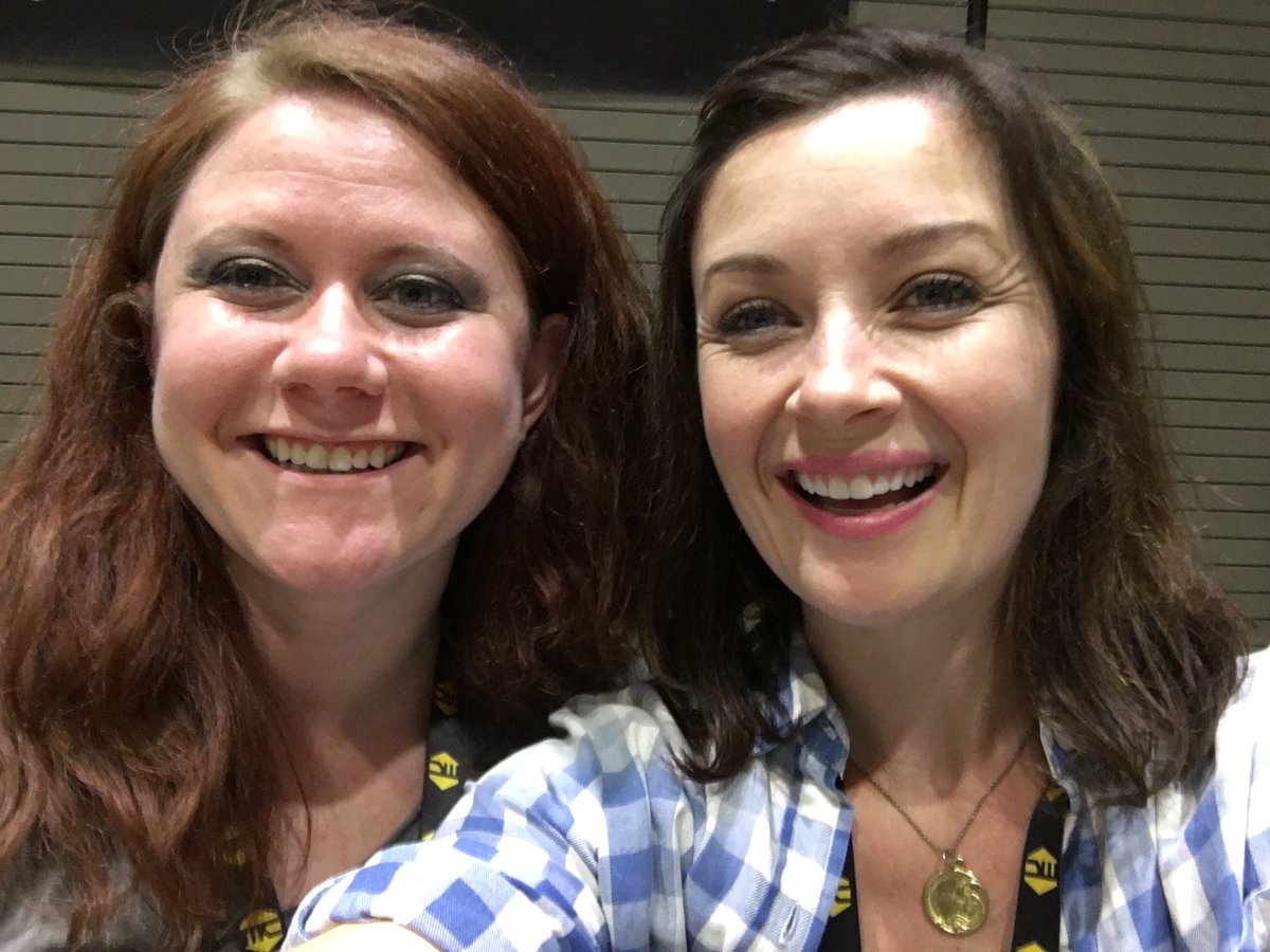 LisaCoronado's tweet photo. Working the #modcon2017 booth with this lady! @fergie_waggie @ZombieOrpheus https://t.co/0SCS6fpEtI