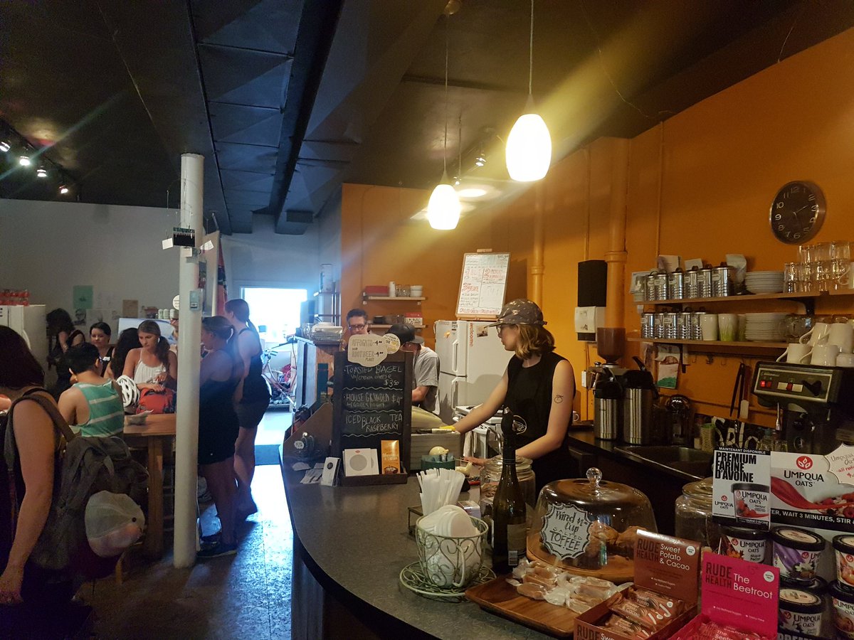 foodbiketour's tweet photo. Everyone loves coffee! #foodbiketour #fourthstop #july8 https://t.co/wnxPFdQqxn