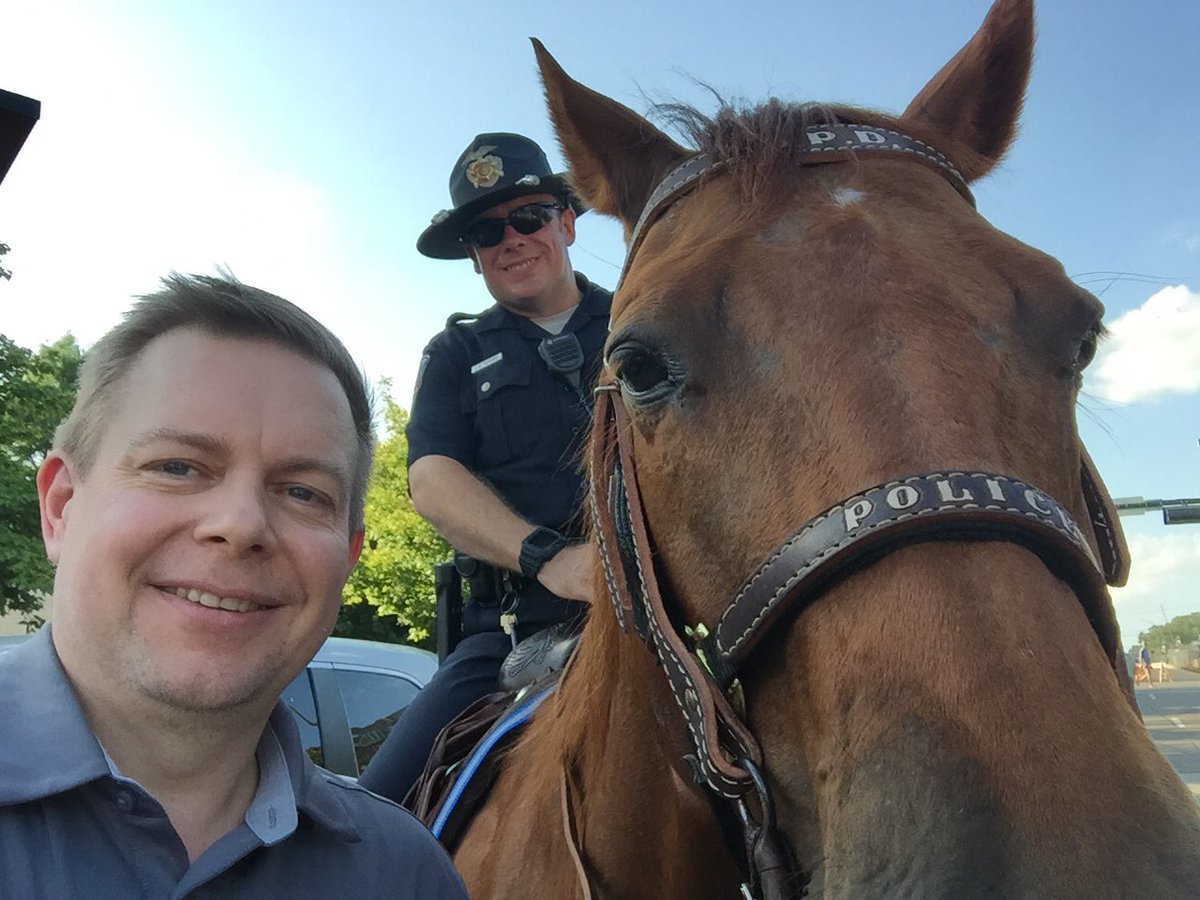 gideon_durham's tweet photo. Chris Durham with two of Arlington's finest at July 4th events in #Arlington #Texas #BackTheBlue @ArlingtonPD https://t.co/lpSFunJphq
