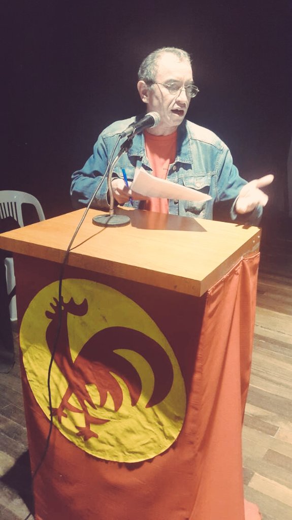 PCV_Venezuela's tweet photo. #EnDesarrollo | Desde la Jornada Nacional de Discusión, @PedroEussem expresa propuestas revolucionarias  de cara a la #ANC https://t.co/hRK28Osm85
