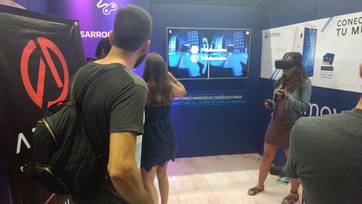 adilumpc's tweet photo. No han probado nuestro equipo de VR? vengan frente al escenario de ESLA a divertirse! #Adilum #CPMX8 #CPMX https://t.co/aJaUleGMpq