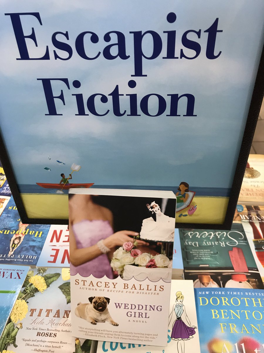 Cannot wait for an upcoming event with @staceyballis Who is up for a good escape?