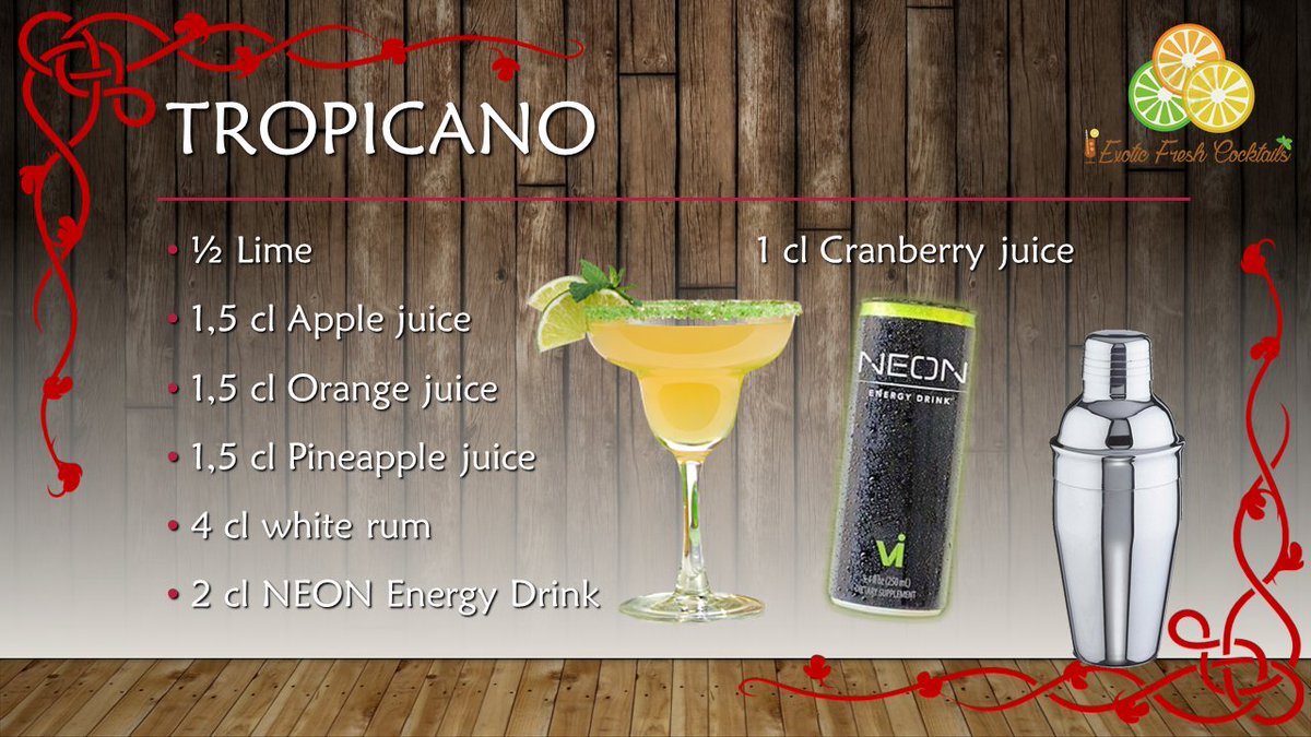 neonnotts's tweet photo. Have you tried our Tropicano cocktail recipe? More at https://t.co/8EFjLGUZhy #cocktails https://t.co/x7r7aabDKw
