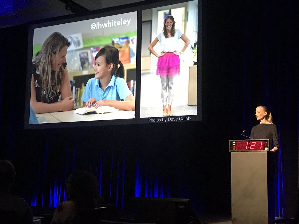 steve_papp's tweet photo. The message is clear. Don't be a default teacher! @klbeasley #ADE2017 https://t.co/kU9gTSaUaT