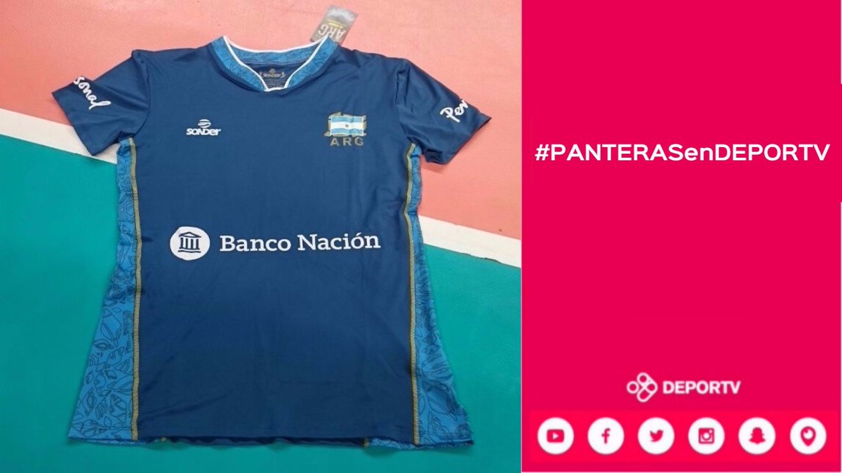canaldeportv's tweet photo. [SORTEO] Para participar por la camiseta de @LasPanterasARG, tenés que seguirnos + RT + tuitear con #PANTERASenDEPORTV y listo. https://t.co/i8OiIFWjmv
