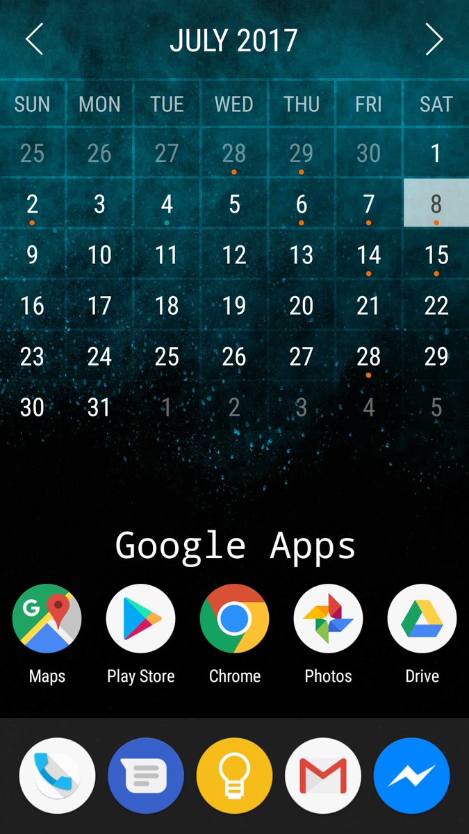 JamesCo_007's tweet photo. #BASep23 ADW2, Backdrop, Zooper Trident Time & Battery Widget, Month Calendar, Todays Weather, Grid 5x5 S7 Active @EzTech231 https://t.co/ObjVVZXqlm