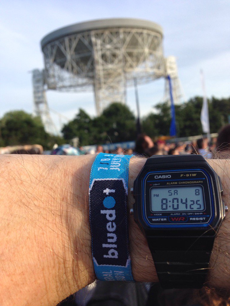 chrishillcox's tweet photo. @jodrellbank claiming my reward for the orbital flight #orbital https://t.co/nn0hJ63qfn